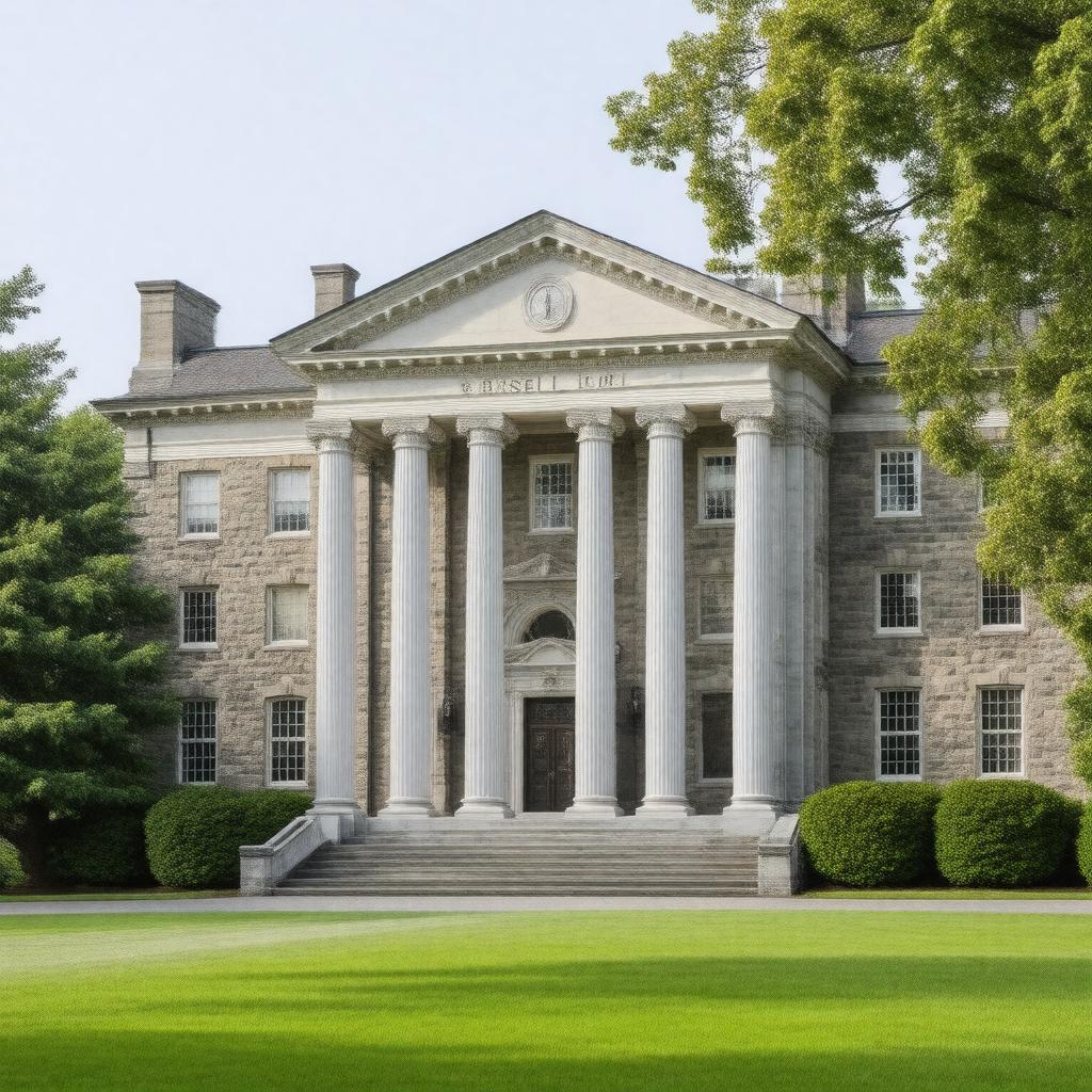 AI-created image of Bissell Hall