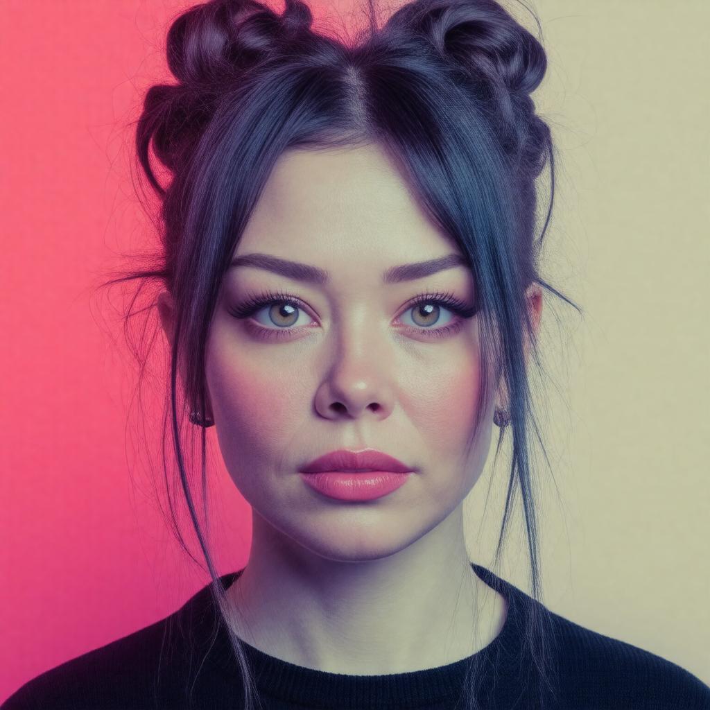 AI-created image of Björk