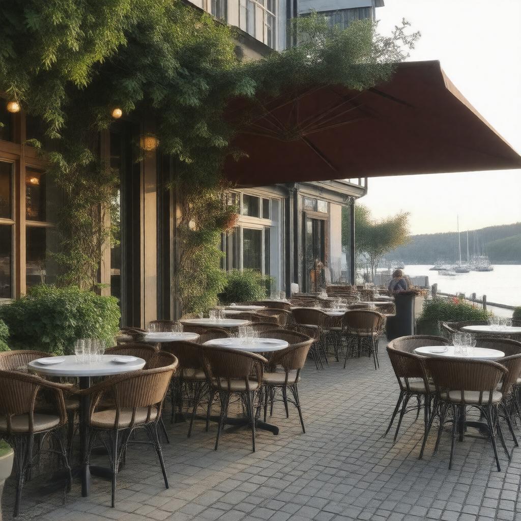 Click to view larger image AI-created image of Blå Porten