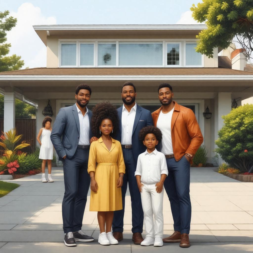 AI-created image of Black-ish