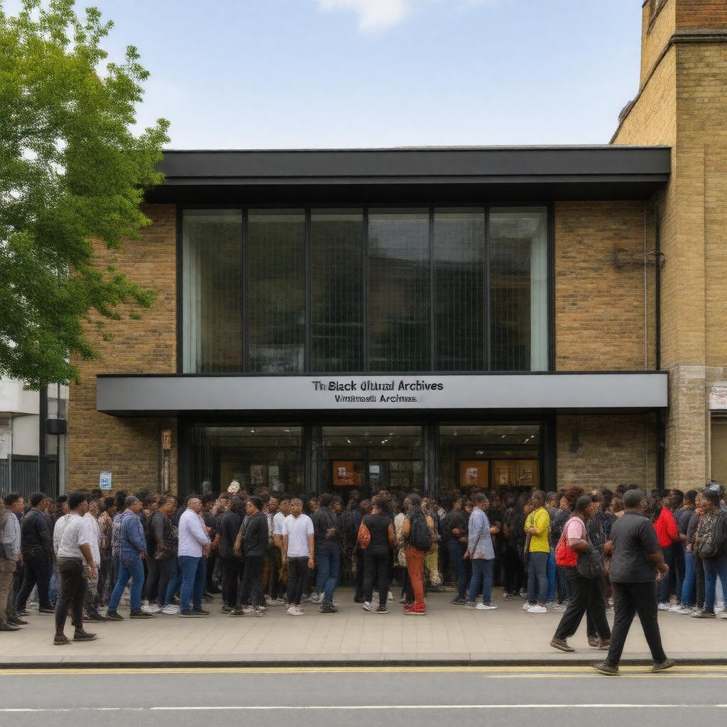 AI-created image of Black Cultural Archives