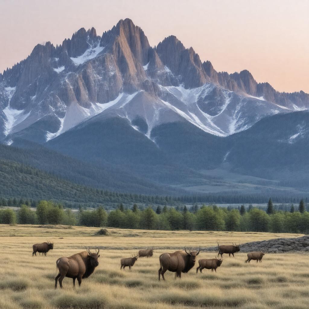 AI-created image of Black Hills