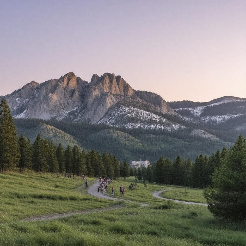 AI-created image of Black Hills, South Dakota