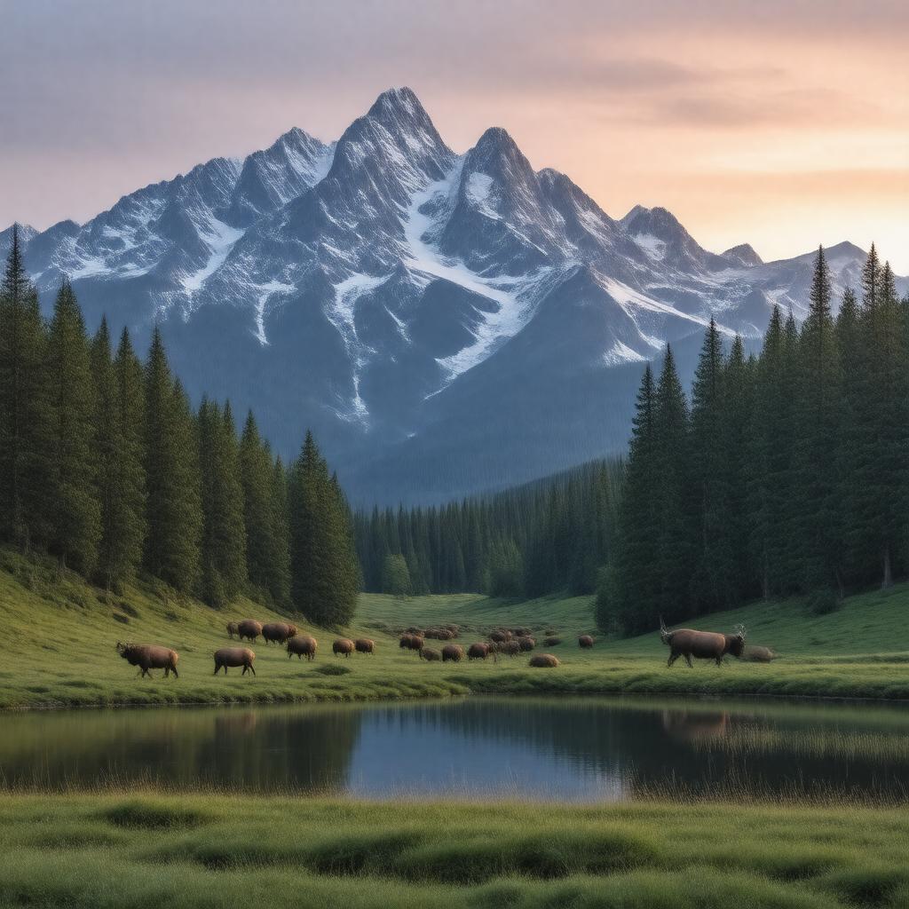 AI-created image of Black Hills region