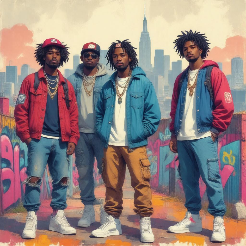 AI-created image of Black Hippy
