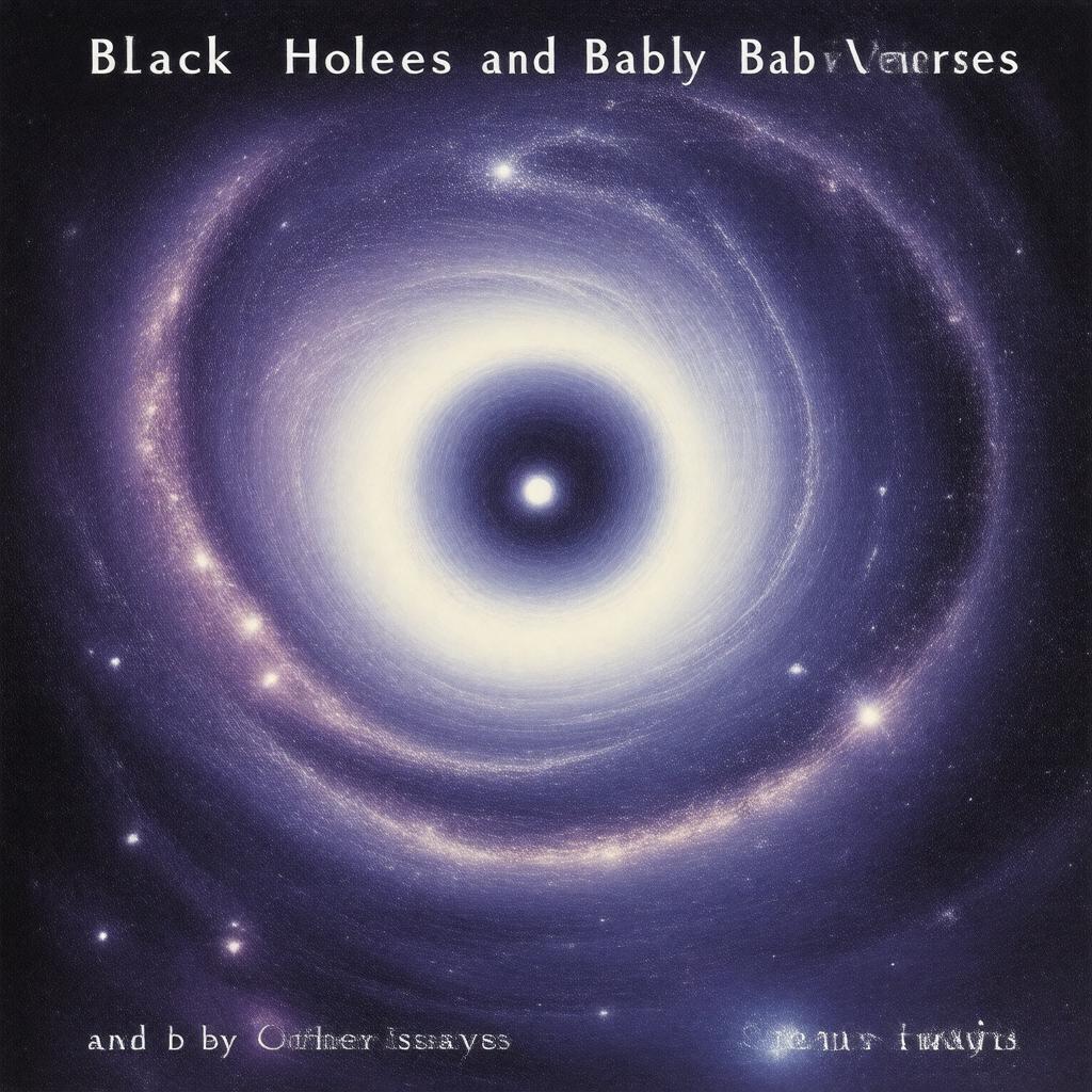 Click to view larger image AI-created image of Black Holes and Baby Universes and Other Essays
