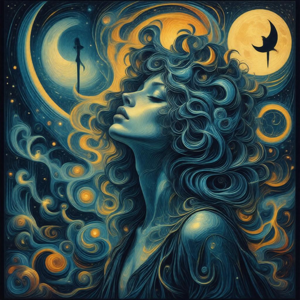 Click to view larger image AI-created image of Black Magic Woman