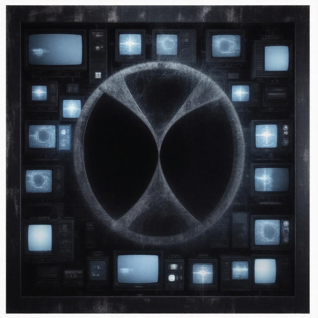 AI-created image of Black Mirror