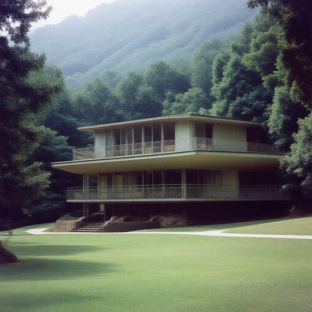 AI-created image of Black Mountain College