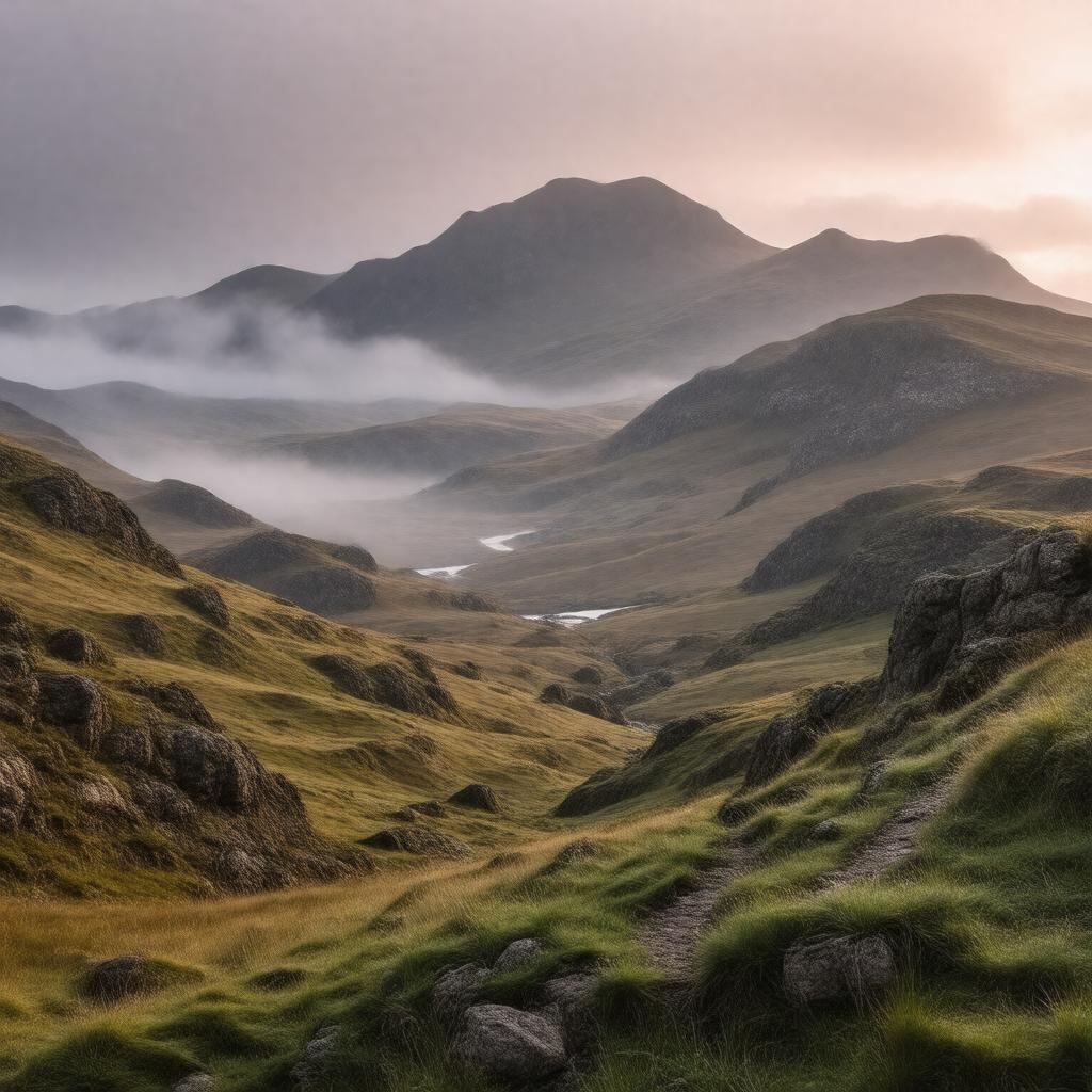 AI-created image of Black Mountains