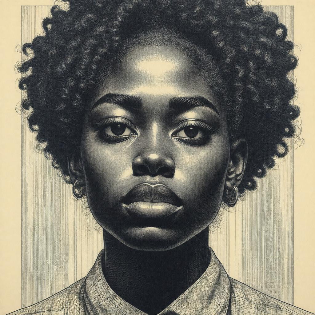 AI-created image of Black Renaissance Noire
