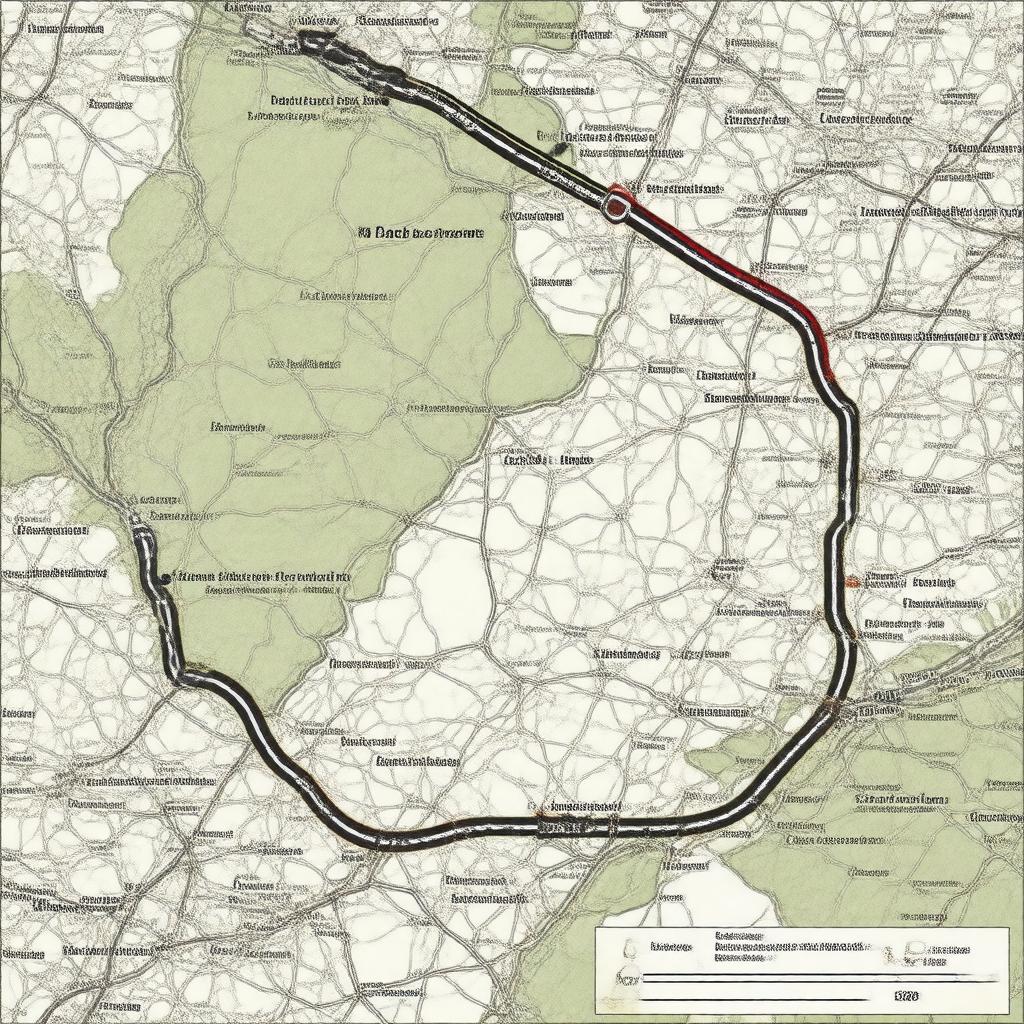 AI-created image of Black Route