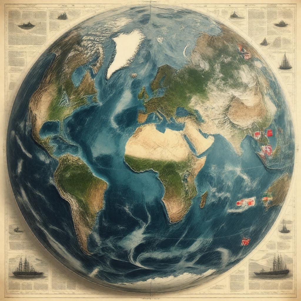 AI-created image of Black Sea Economic Cooperation