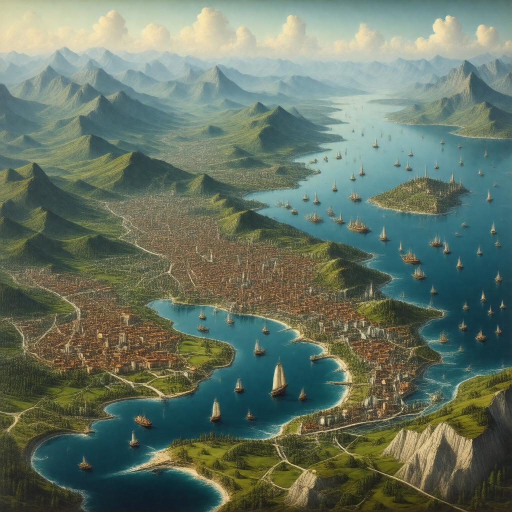 AI-created image of Black Sea region