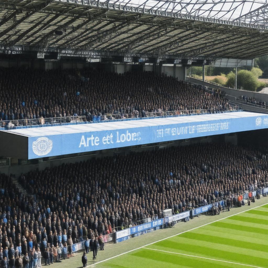 AI-created image of Blackburn Rovers