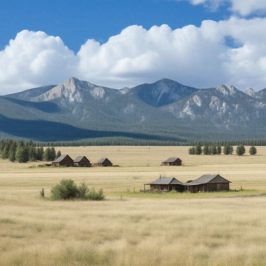 AI-created image of Blackfeet Indian Reservation