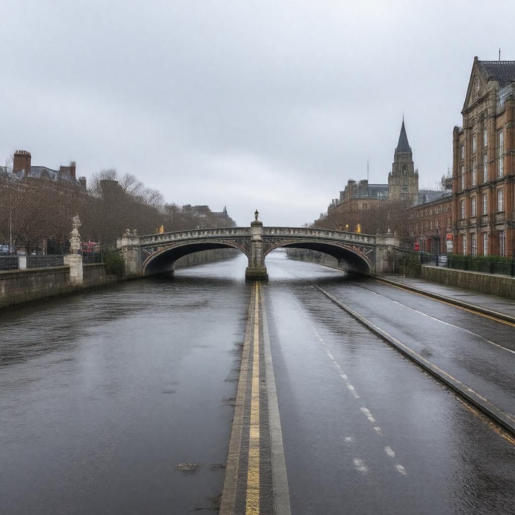 Click to view larger image AI-created image of Blackfriars Bridge