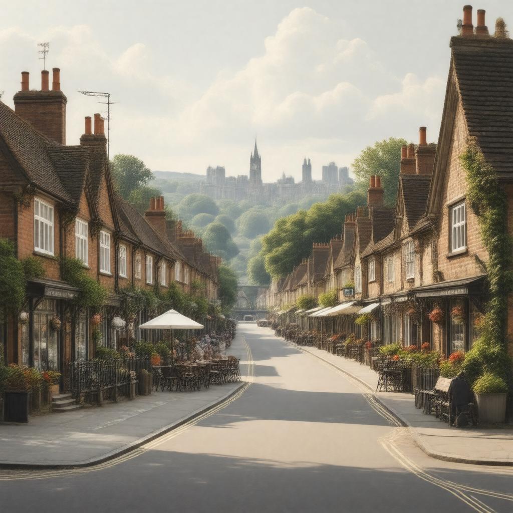 AI-created image of Blackheath Village
