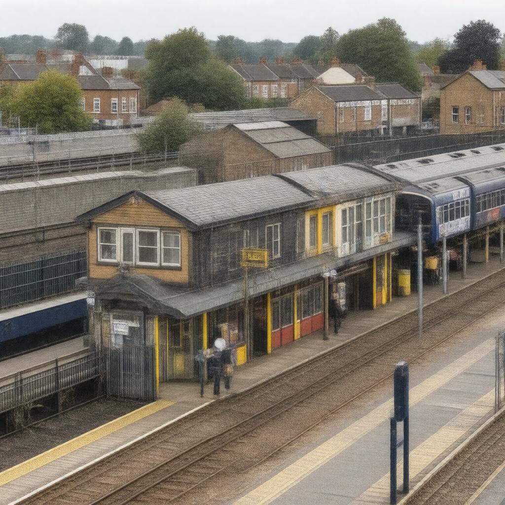 AI-created image of Blackhorse Road