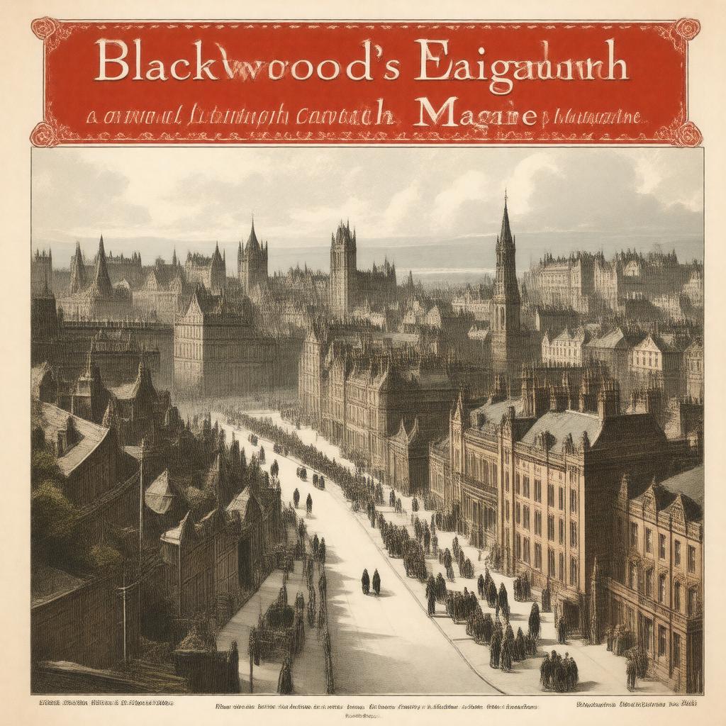 AI-created image of Blackwood's Magazine