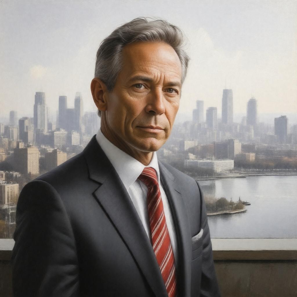 AI-created image of Blair Kamin