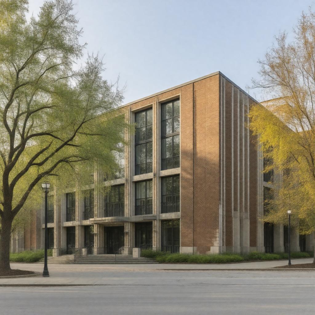 AI-created image of Blair School of Music