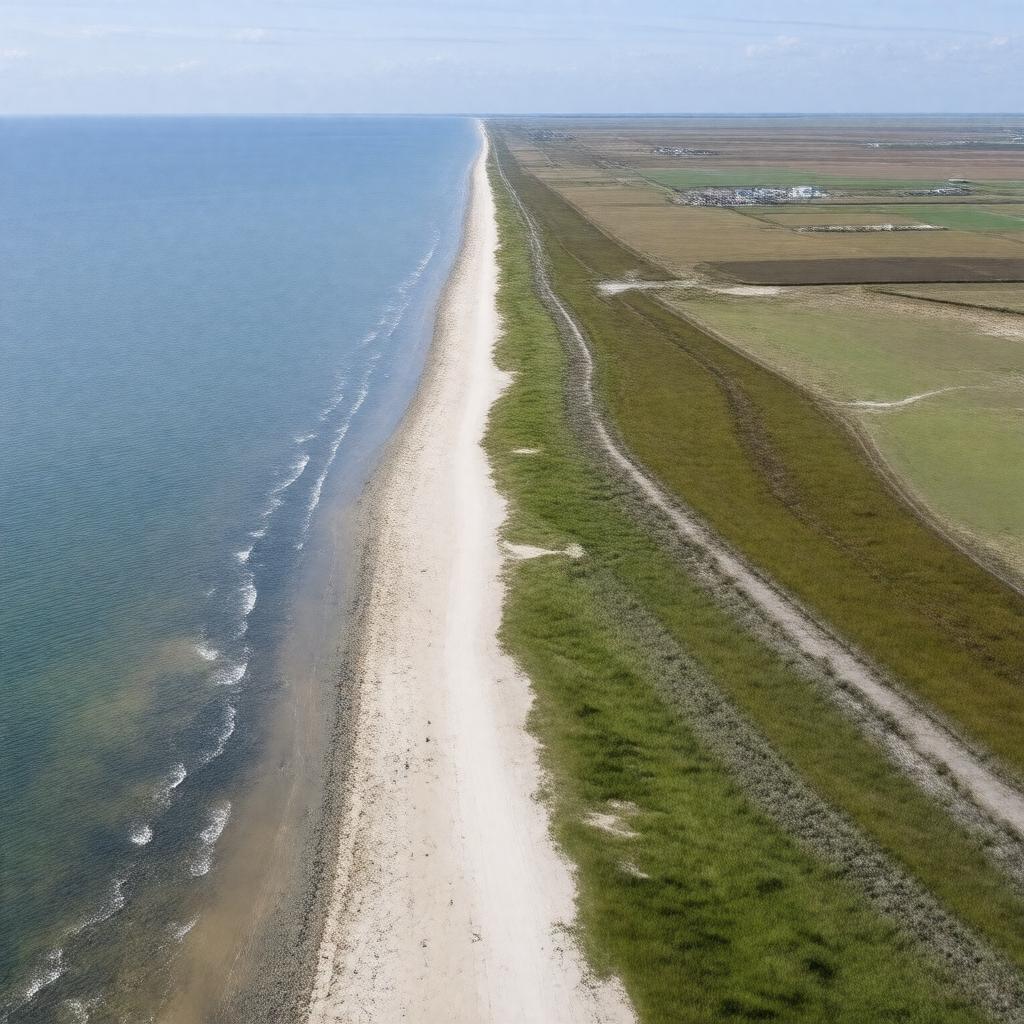 Click to view larger image AI-created image of Blakeney Point