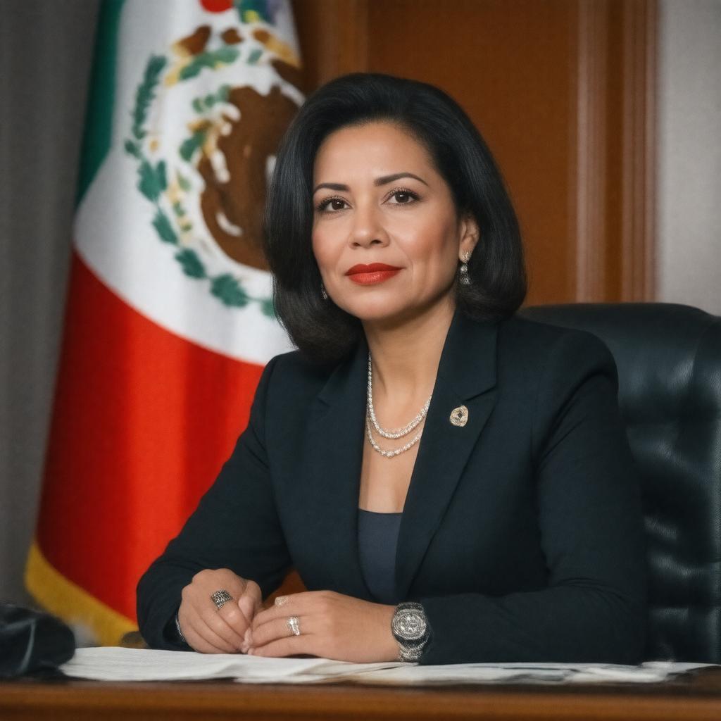 AI-created image of Blanche Barajas