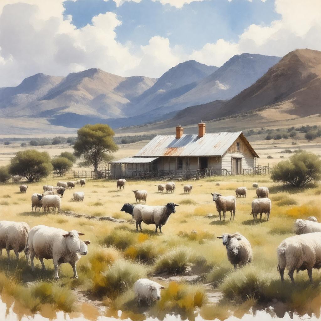 AI-created image of Blanchewater Station