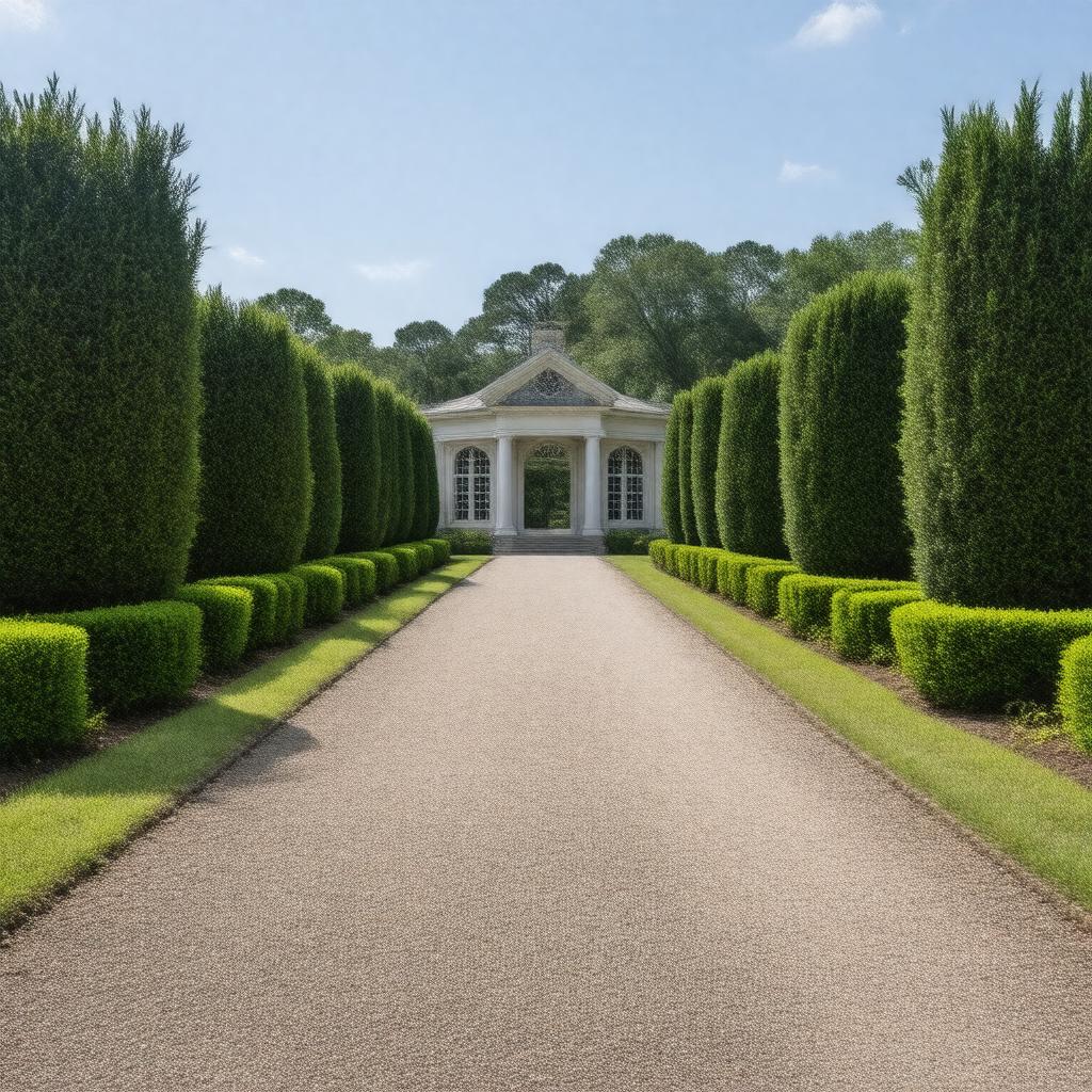AI-created image of Blanke Boxwood Garden