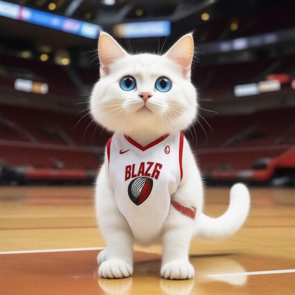 AI-created image of Blaze the Trail Cat