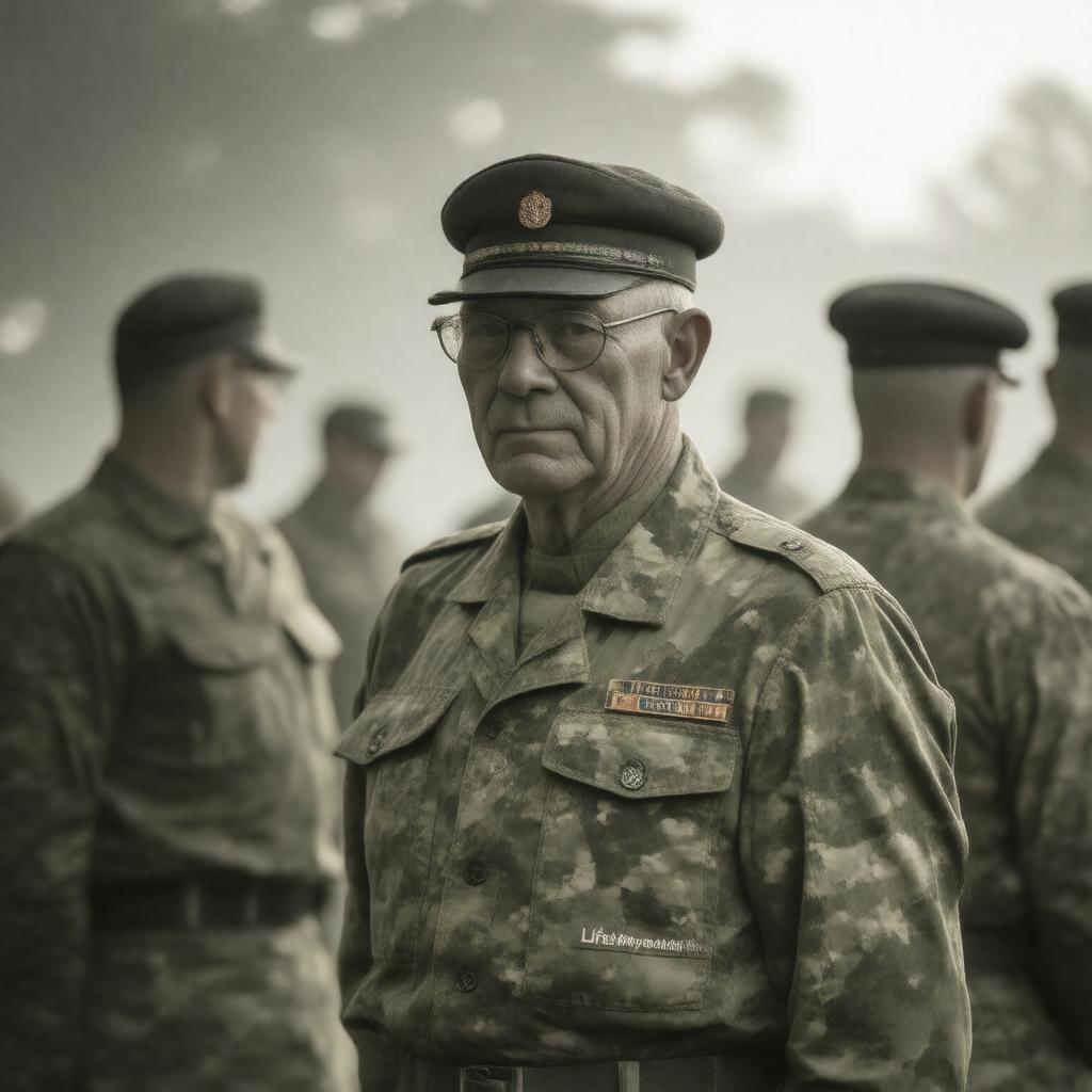 AI-created image of Blind Veterans UK