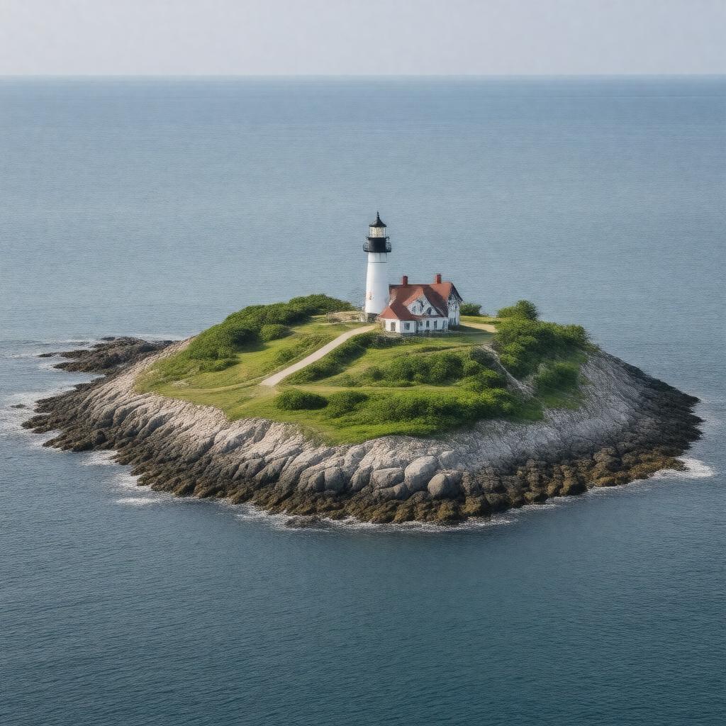 AI-created image of Block Island National Wildlife Refuge