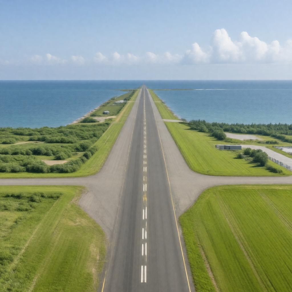 AI-created image of Block Island State Airport