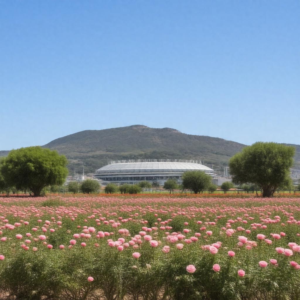 AI-created image of Bloemfontein, South Africa