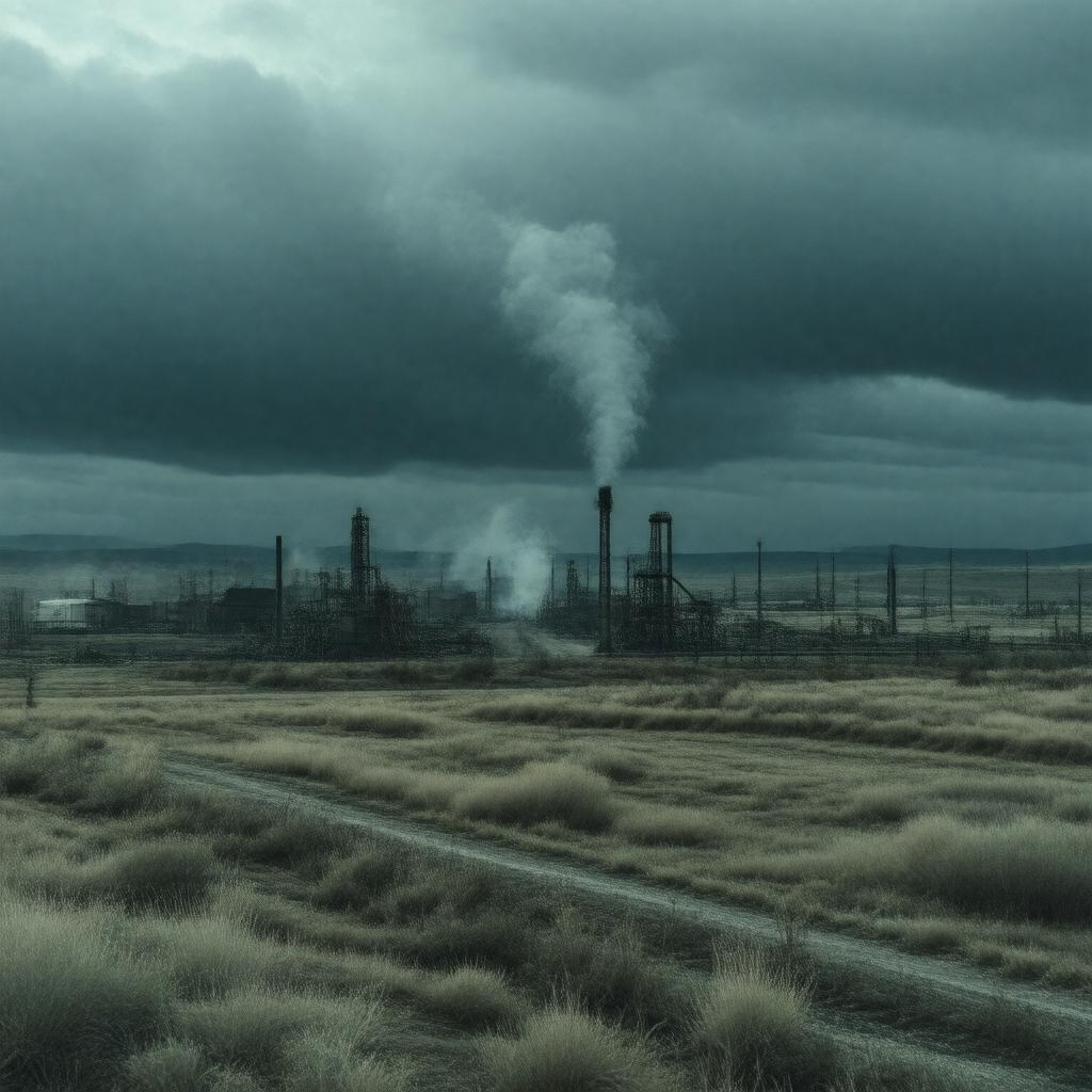 AI-created image of Blood & Oil