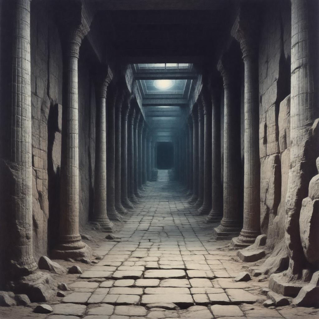 AI-created image of Blood from the Mummy's Tomb