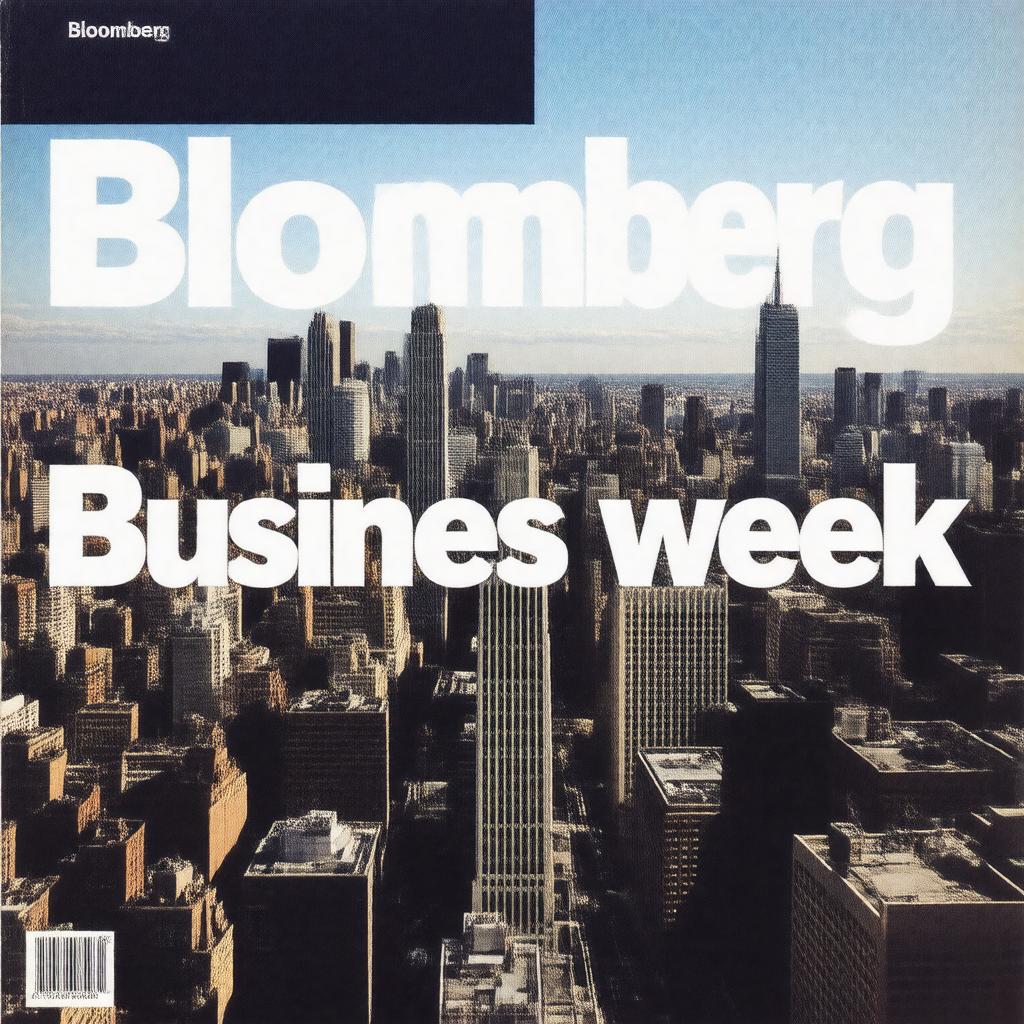 AI-created image of Bloomberg Businessweek