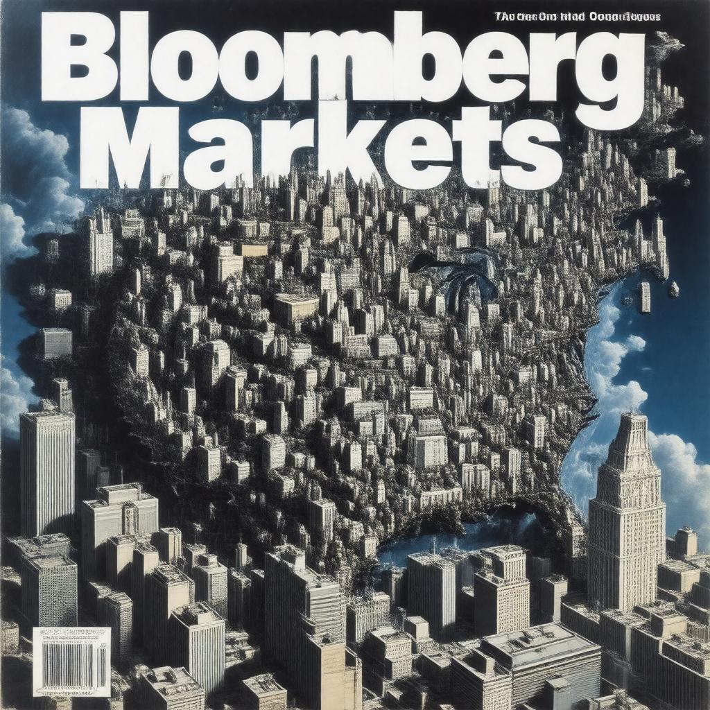 Click to view larger image AI-created image of Bloomberg Markets