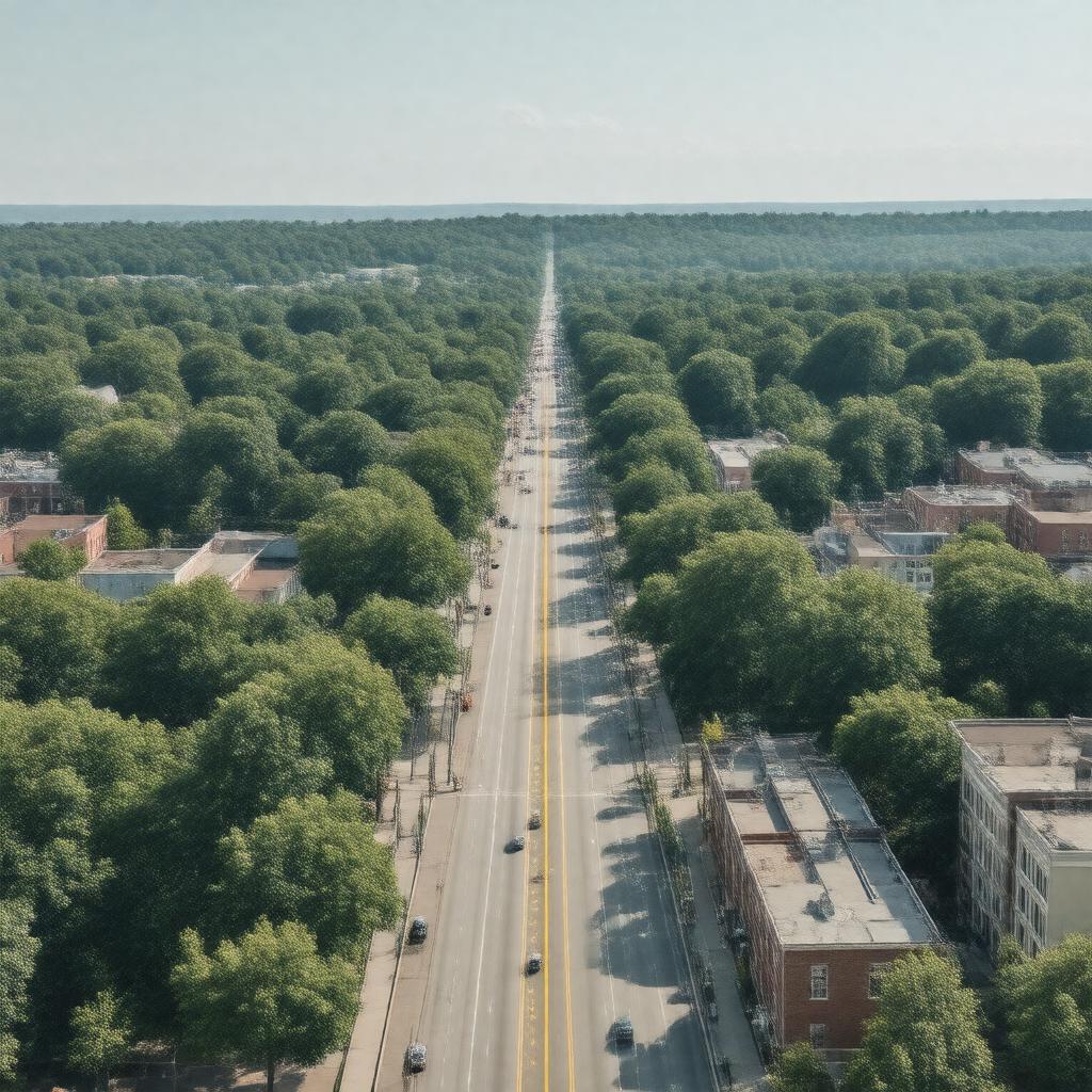 AI-created image of Bloomfield, Connecticut, United States