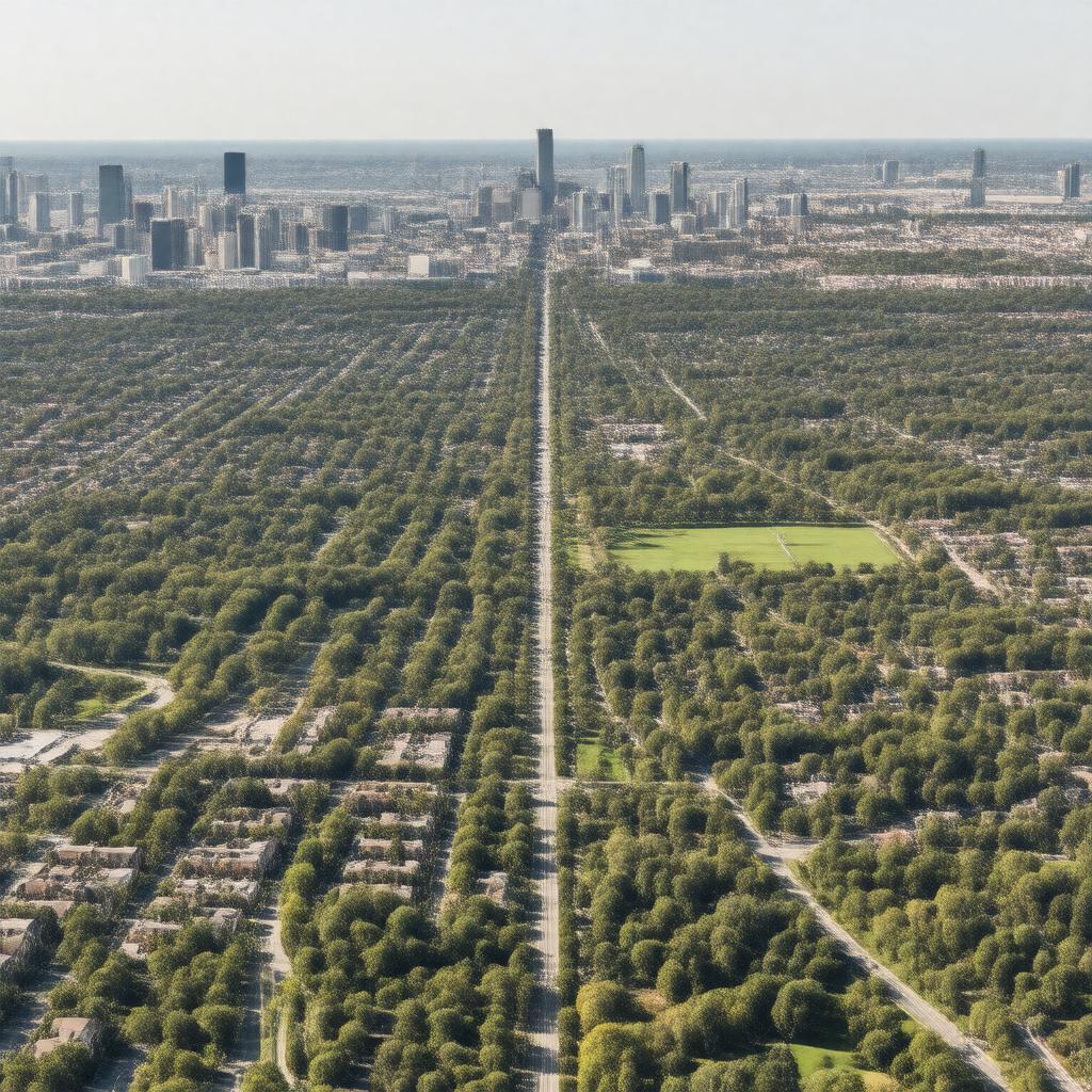 AI-created image of Bloomingdale