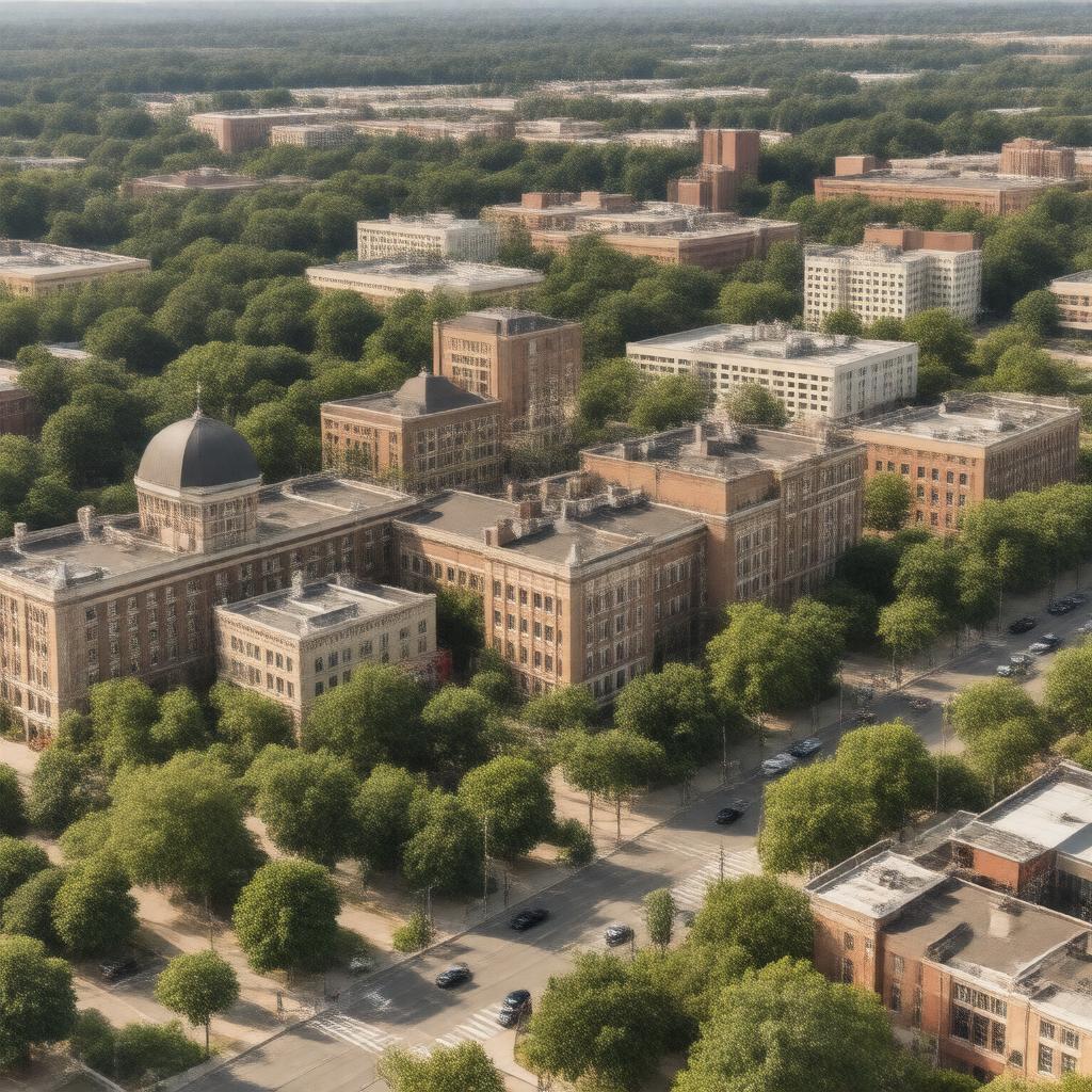 AI-created image of Bloomington