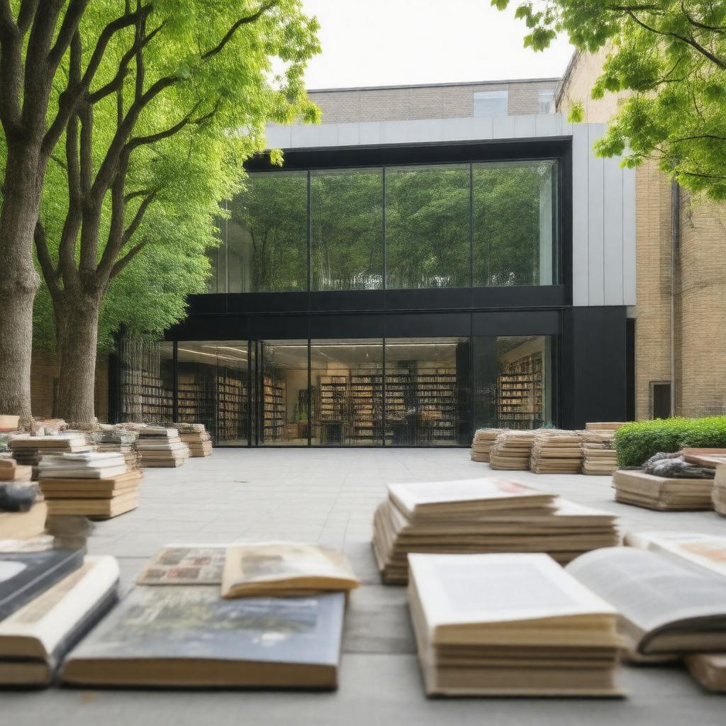 AI-created image of Bloomsbury Publishing