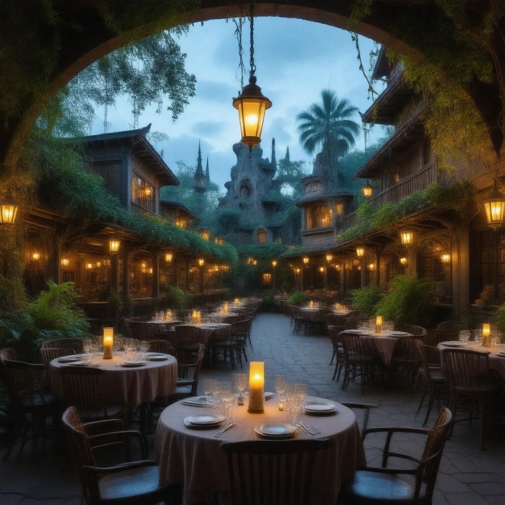 Click to view larger image AI-created image of Blue Bayou Restaurant