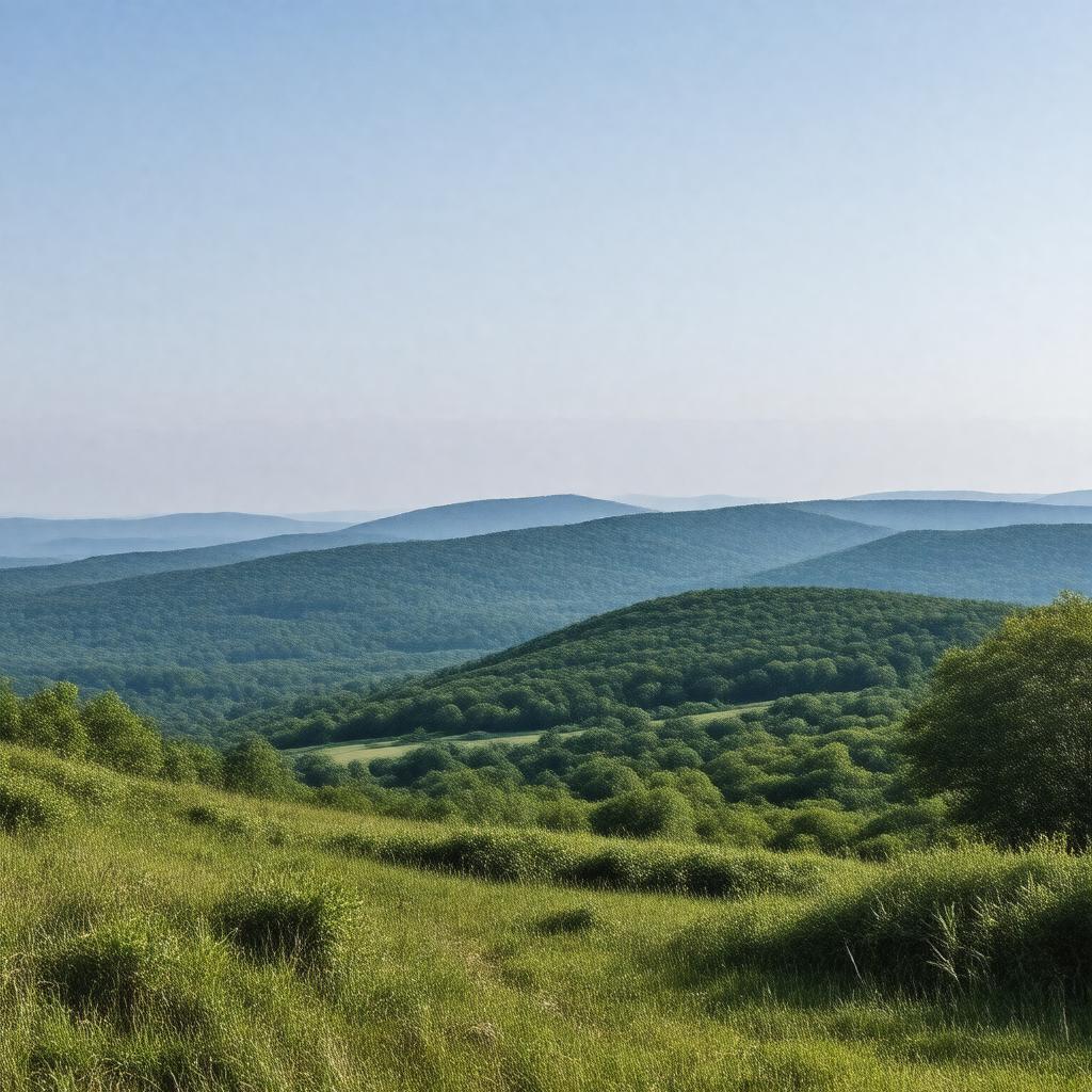 AI-created image of Blue Hills Reservation