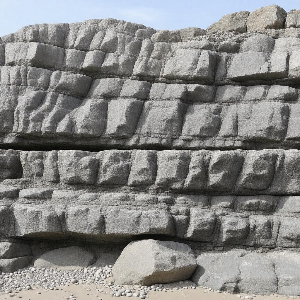 AI-created image of Blue Lias