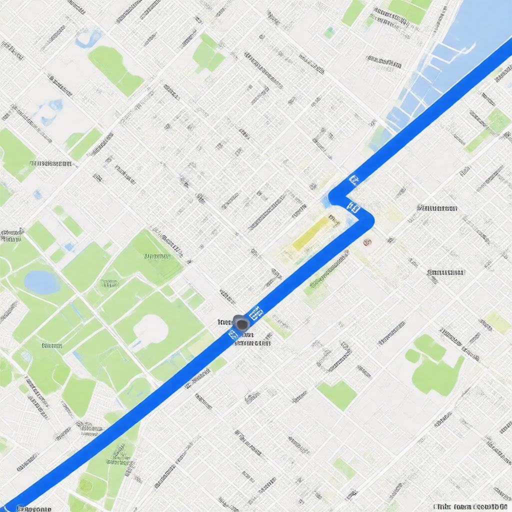 Click to view larger image AI-created image of Blue Line