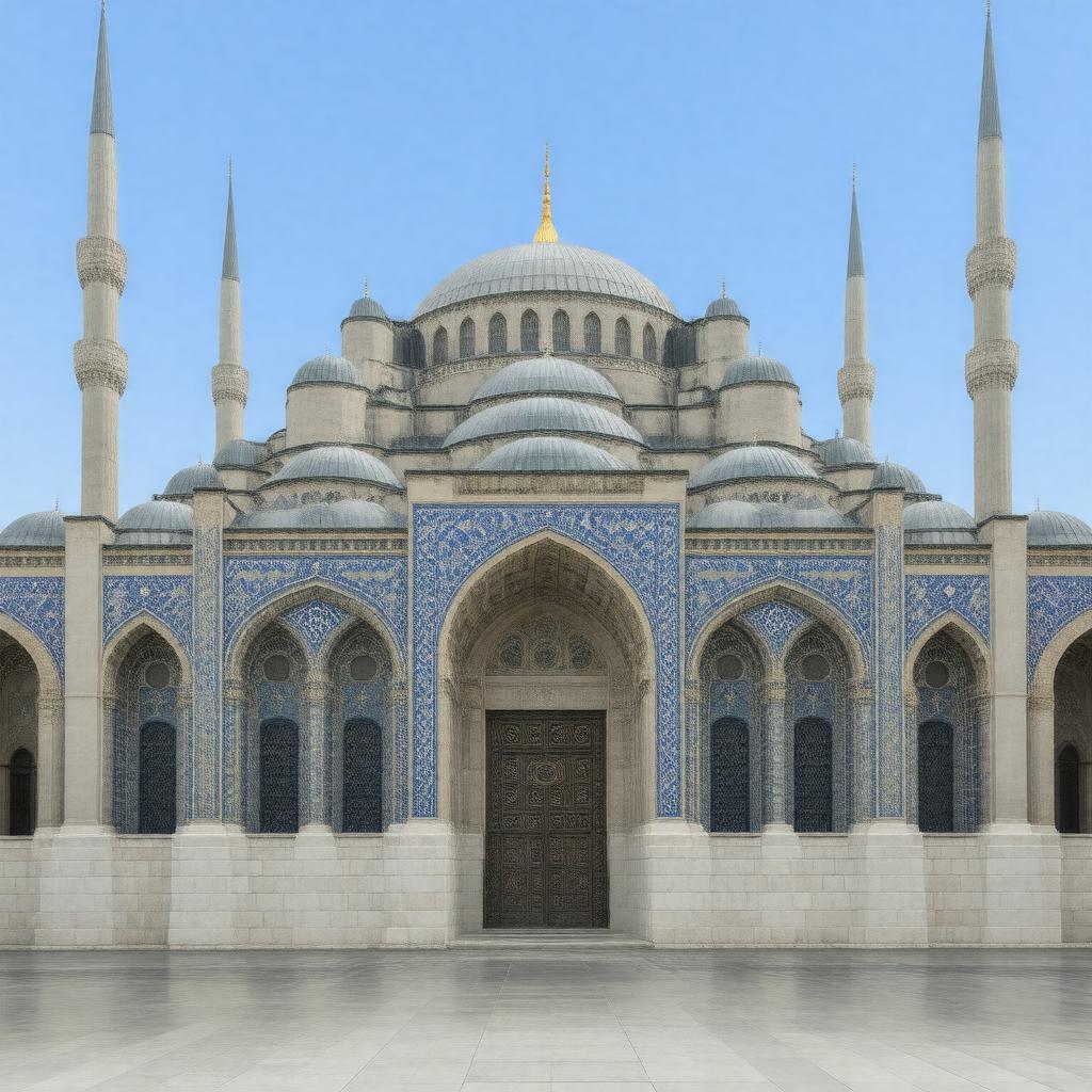 AI-created image of Blue Mosque