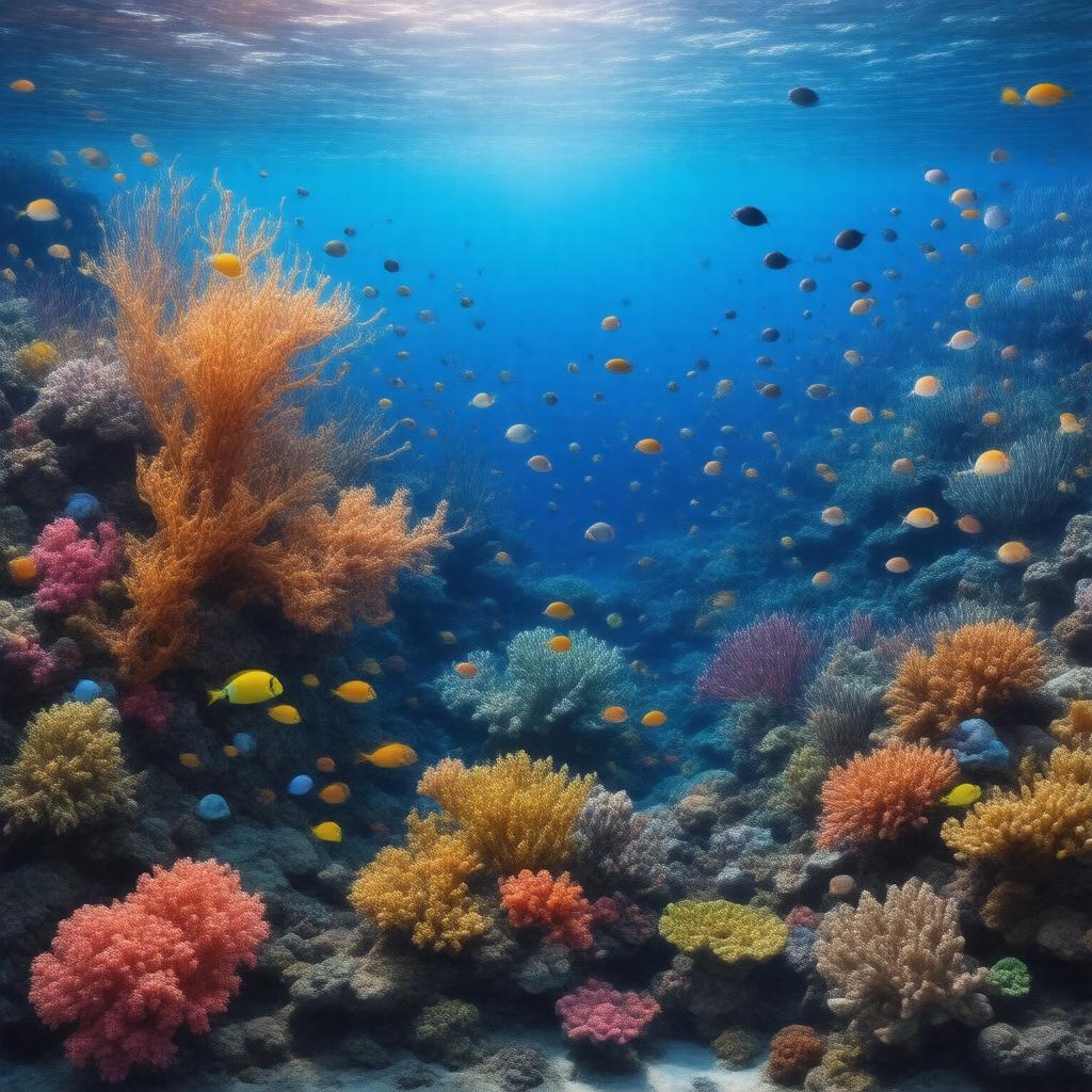 AI-created image of Blue Planet