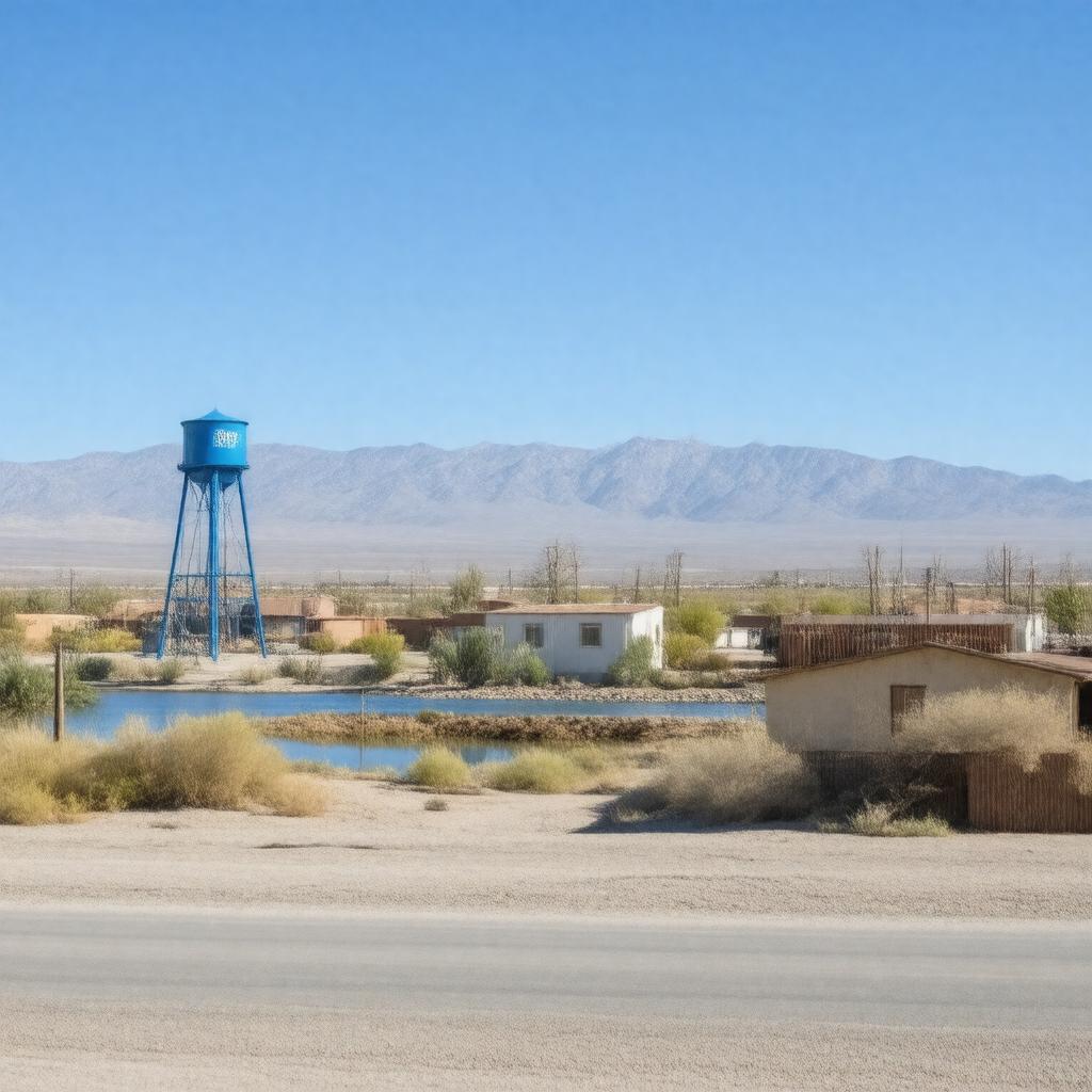 Click to view larger image AI-created image of Blue Water